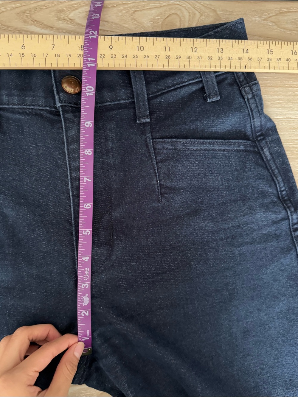AYR 27 The Beat Jeans Dark Wash Indigo Relaxed Barrel - Picture 5 of 6